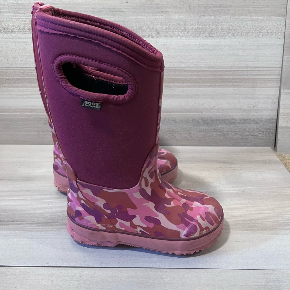 Boots Boggs youth 11 Pink Camo